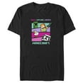 thumbnail image 1 of Men's Minecraft Build Explore Create Logo  Graphic T-Shirt, 1 of 5