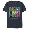 thumbnail image 1 of Men's Minecraft Character Boxes Graphic T-Shirt, 1 of 3