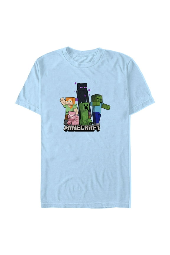 Men's Minecraft Classic Squad Graphic T-Shirt