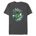 thumbnail image 1 of Men's Minecraft Creeper Snow Season  Graphic T-Shirt, 1 of 5