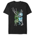 thumbnail image 1 of Men's Minecraft Ender Buddies Graphic Tee Black 3X Large, 1 of 5