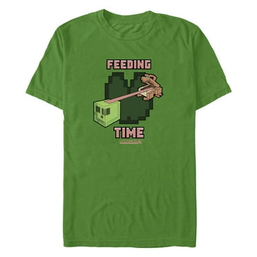 Men's Minecraft Feeding Time  Graphic T-Shirt