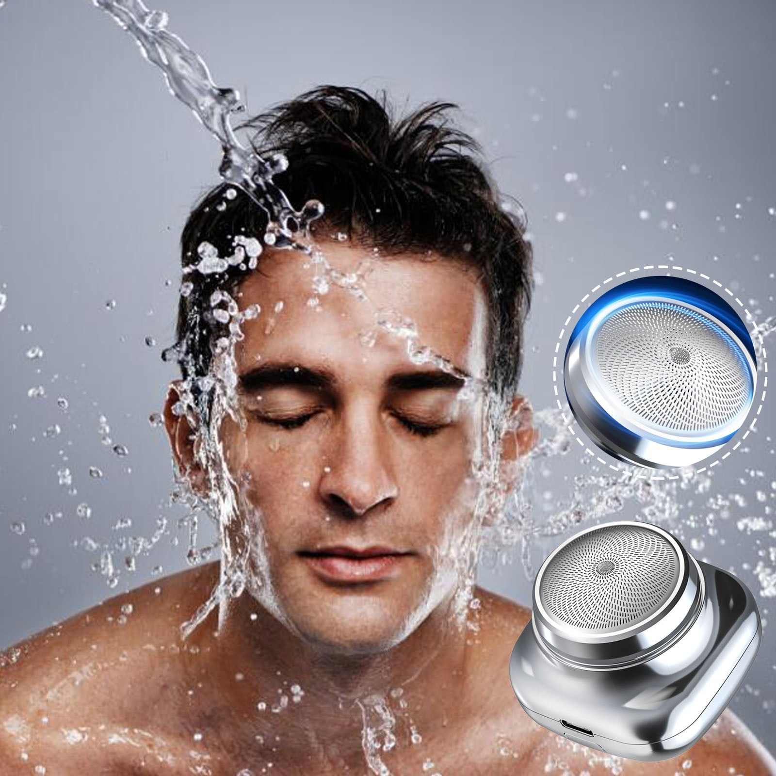 Men’s Mini Electric Shaver With Smart Beard Female for Area below Melt