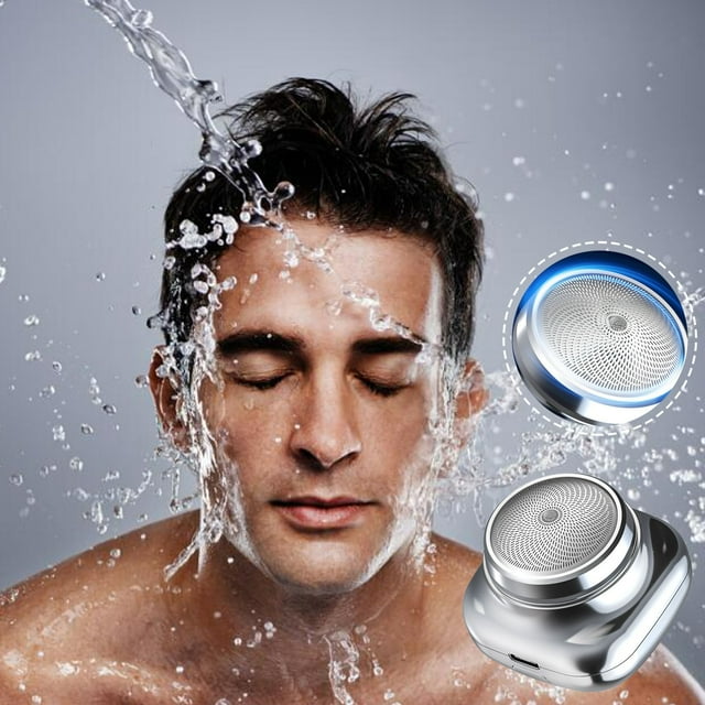 Men’s Mini Electric Shaver With Smart Beard Trimming Water Proofing