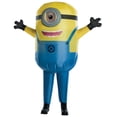 thumbnail image 1 of Rubie's Men's Minions Inflatable Minion Stuart Costume, Yellow, Standard, 1 of 4
