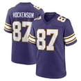 thumbnail image 1 of Men's Minnesota Hockenson 87 Purple Alternate Stitched T-Shirts Sports Player Game Top, XX-Large, 1 of 1