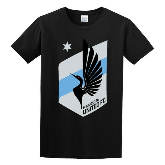 Men's Minnesota United Nasl Logo T-shirts Black S