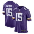Men's Minnesota_vikings Dallas Turner Purple 2024 NFL Draft First Round