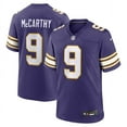 Men's Minnesota_vikings J.J. McCarthy Purple 2nd Alternate 2024 NFL