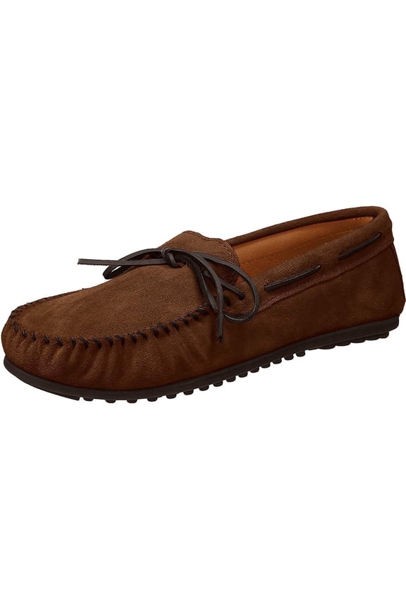 Men's Nub Sole Moccasin,Dusty Brown,8.5 M US
