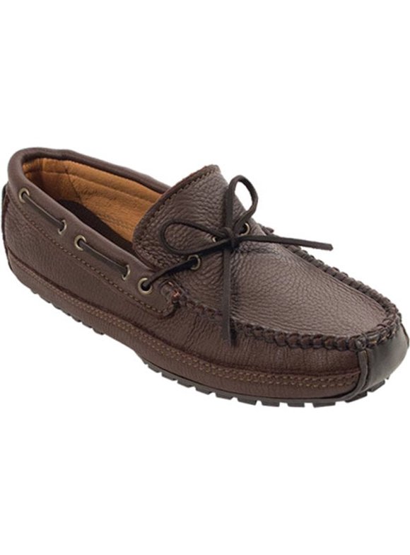 Men's Moosehide Weekend Moccasin, Chocolate Moose, 10 M US