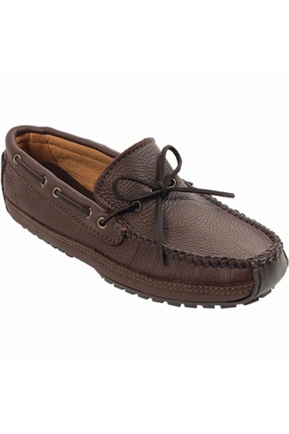 Men's Moosehide Weekend Moccasin, Chocolate Moose, 10 M US