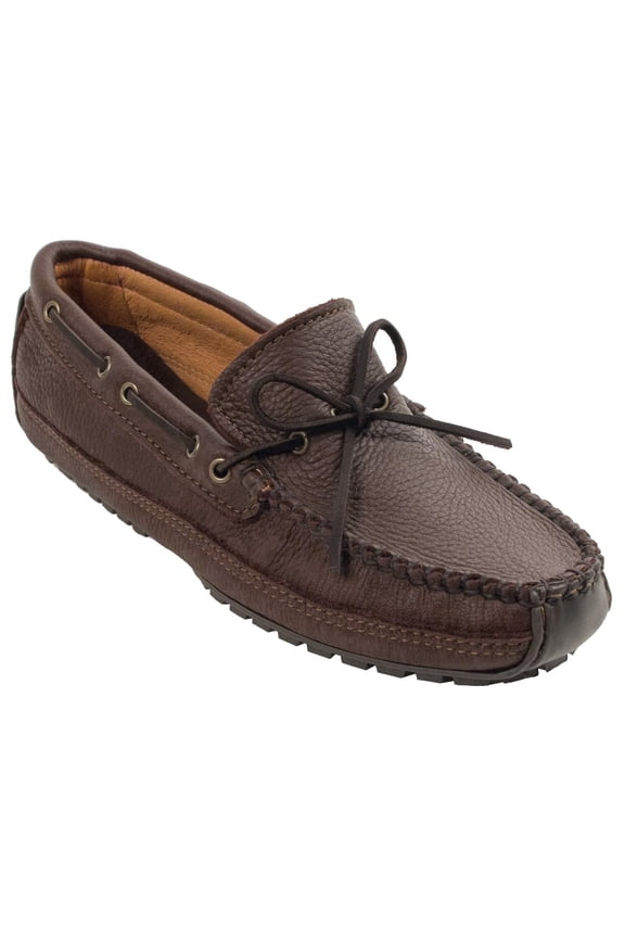 Men's Moosehide Weekend Moccasin, Chocolate Moose, 9.5 M US