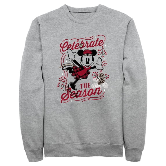 Men's Minnie Mouse Celebrate The Season Sweatshirt