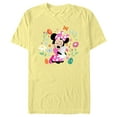 thumbnail image 1 of Men's Minnie Mouse Easter Bunny Hug Graphic Tee Banana Medium, 1 of 4