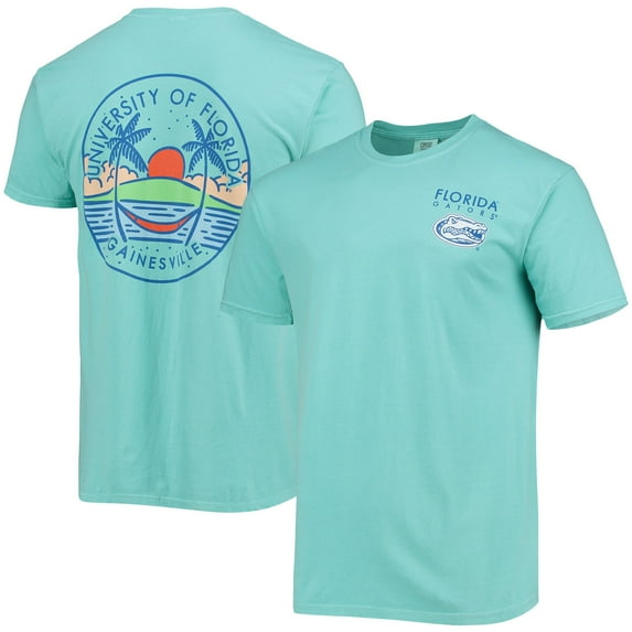 Men's Mint Florida Gators Circle Scene Comfort Colors T-Shirt