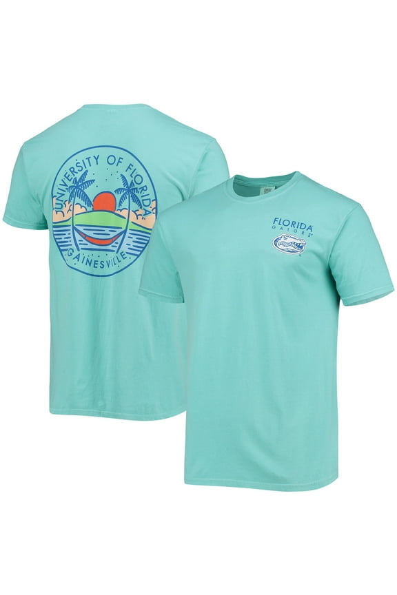 Men's Mint Florida Gators Circle Scene Comfort Colors T-Shirt