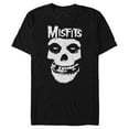 thumbnail image 1 of Men's Misfits Classic Fiend Skull Logo Graphic Tee Black X Large, 1 of 5
