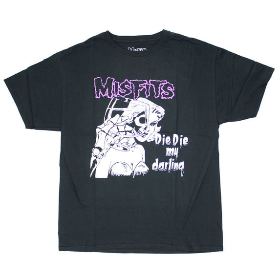 Men's Misfits Die Die My Darling T-shirt XX-Large Black