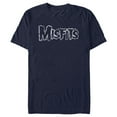 thumbnail image 1 of Men's Misfits Distressed Logo  Graphic Tee Navy Blue 3X Large, 1 of 5