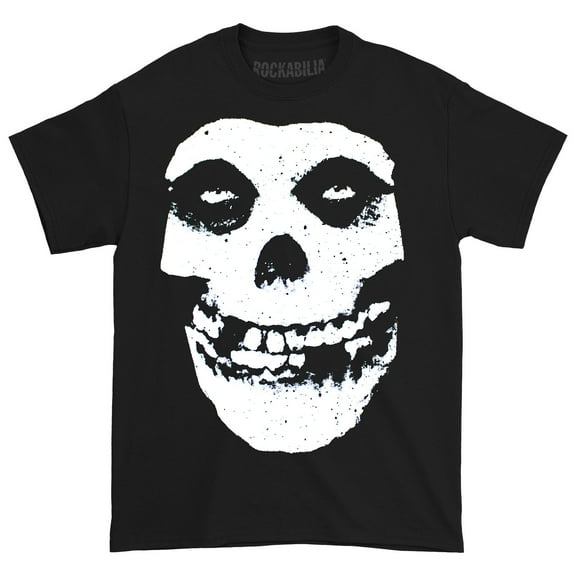 Men's Misfits Skull Logo T-shirt X-Large Black