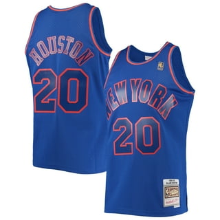  Mitchell & Ness Patrick Ewing New York Knicks NBA Throwback  HWC Jersey - Blue (Small) : Sports & Outdoors