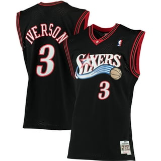 Allen Iverson Philadelphia 76ers Autographed Black Marble Mitchell & Ness  2000-2001 Swingman Jersey - Autographed NBA Jerseys at 's Sports  Collectibles Store