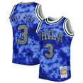 thumbnail image 1 of Men's Mitchell & Ness Allen Iverson Royal Philadelphia 76ers 1996/97 Galaxy Swingman Jersey, 1 of 3