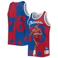 thumbnail image 1 of Men's Mitchell & Ness Allen Iverson Royal/Red Philadelphia 76ers Sublimated Player Tank Top, 1 of 3