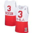 thumbnail image 1 of Men's Mitchell & Ness Allen Iverson White Philadelphia 76ers 2003/04 Hardwood Classics Authentic Jersey, 1 of 3