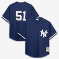 thumbnail image 1 of Men's Mitchell & Ness Bernie Williams Navy New York Yankees Authentic Batting Practice Jersey, 1 of 7