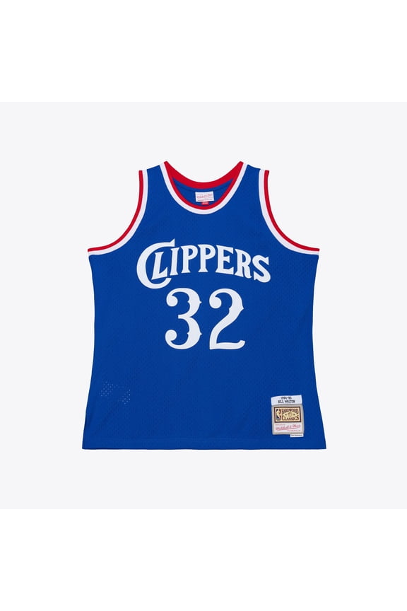 Men's Mitchell & Ness Bill Walton Royal LA Clippers 1984-85 Swingman Jersey