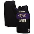 thumbnail image 1 of Men's Mitchell & Ness Black Baltimore Ravens Retro Colorblock Tank Top, 1 of 5