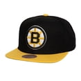 thumbnail image 1 of Men's Mitchell & Ness Black Boston Bruins Core Team Ground 2.0 Snapback Hat, 1 of 3