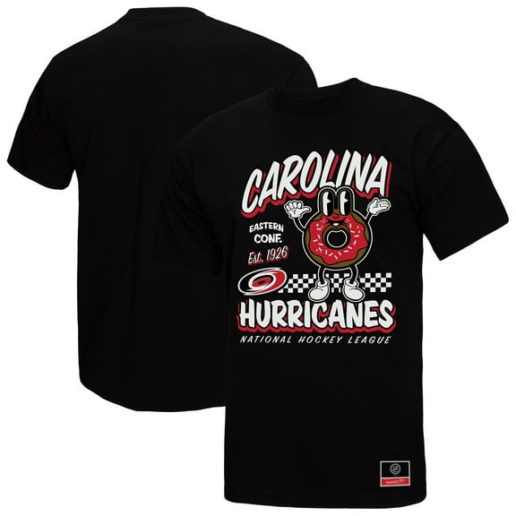 Men's Mitchell & Ness Black Carolina Hurricanes Local Food T-Shirt