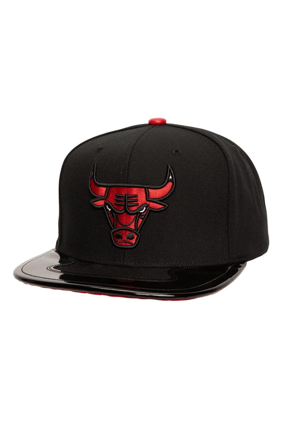 Men's Mitchell & Ness Black Chicago Bulls Day 11 Snapback Hat