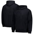 thumbnail image 1 of Men's Mitchell & Ness  Black Detroit Pistons Phantom Fleece Hoodie, 1 of 4