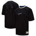 thumbnail image 1 of Men's Mitchell & Ness  Black Golden State Warriors Playmaker Vintage Logo T-Shirt, 1 of 6
