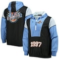 thumbnail image 1 of Men's Mitchell & Ness Black Hardwood Classics 1997 NBA All-Star Weekend Highlight Reel Windbreaker Half-Zip Jacket, 1 of 3