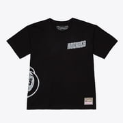 Mens Mitchell & Ness Black Houston Rockets Chrome Heritage T-Shirt