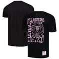 thumbnail image 1 of Men's Mitchell & Ness Black Inter Miami CF Striker T-Shirt, 1 of 3