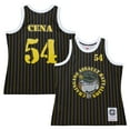 thumbnail image 1 of Men's Mitchell & Ness Black John Cena Chain Gang Battalion Basketball Jersey, 1 of 7