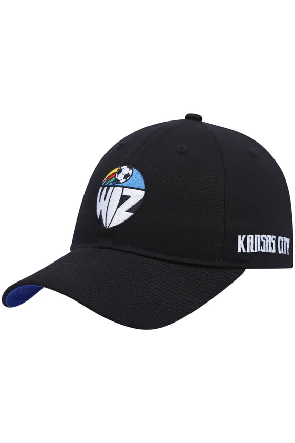 Men's Mitchell & Ness Black Kansas City Wiz Adjustable Hat