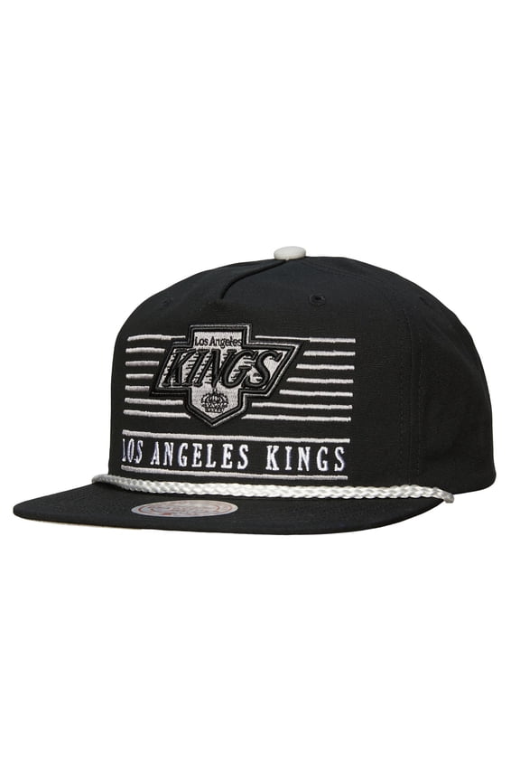 Men's Mitchell & Ness Black Los Angeles Kings Ascend Deadstock Snapback Hat