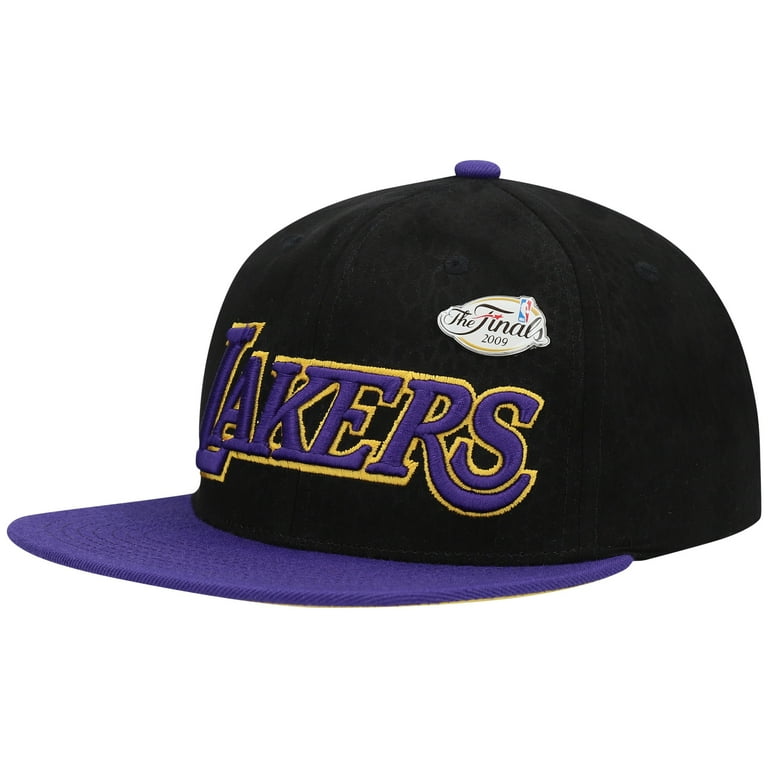 Men s Mitchell Ness Black Los Angeles Lakers 2009 NBA Finals