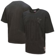 Mens Mitchell & Ness Black Milwaukee Bucks Downtown Collection Premium T-Shirt