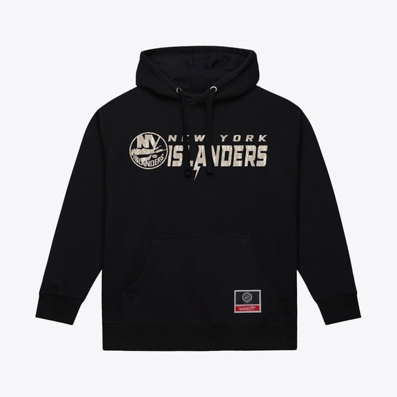 Men's Mitchell & Ness Black New York Islanders True Timber Camo Hoodie