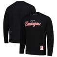 thumbnail image 1 of Men's Mitchell & Ness  Black Ohio State Buckeyes Elite Script Pullover Sweatshirt, 1 of 3