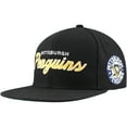 thumbnail image 1 of Men's Mitchell & Ness Black Pittsburgh Penguins Core Team Script 2.0 Snapback Hat, 1 of 5