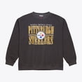 thumbnail image 1 of Men's Mitchell & Ness Black Pittsburgh Steelers Downtown Collection Fleece Sweatshirt, 1 of 4